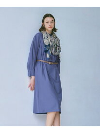 【SALE／57%OFF】バランサーシルキー ワンピース Paul Stuart ポール・スチュアート ワンピース・ドレス ワンピース ブラウン ネイビー ブルー【RBA_E】【送料無料】[Rakuten Fashion]
