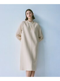 【SALE／35%OFF】リバーウール ワンピース Paul Stuart ポール・スチュアート ワンピース・ドレス ワンピース ネイビー ベージュ【RBA_E】【送料無料】[Rakuten Fashion]