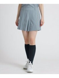 【SALE／67%OFF】【GOLF】オーバルジオメトリックプリントキュロット(セットアップ対応)(吸水速乾・UVカット) Paul Stuart ポール・スチュアート パンツ その他のパンツ ブラック ブルー【RBA_E】【送料無料】[Rakuten Fashion]