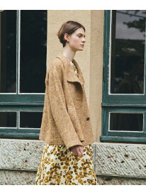 【eclat掲載】ソフトミックスツイード コート Paul Stuart ポール・スチュアート ジャケット・アウター その他のジャケット・アウター ベージュ【送料無料】[Rakuten Fashion]