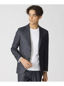 「STUART'S TRAVELER」 メランジプリント ライトジャケット Paul Stuart ポール・スチュアート ジャケット・アウター テーラードジャケット・ブレザー グレー ホワイト【送料無料】[Rakuten Fashion]