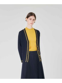 【ウォッシャブル】アセテートストレッチ カーディガン Paul Stuart ポール・スチュアート トップス ニット グレー ベージュ ネイビー【送料無料】[Rakuten Fashion]