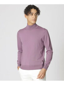 ハイネックセーター Paul Stuart ポール・スチュアート トップス ニット ネイビー グレー レッド グリーン【送料無料】[Rakuten Fashion]