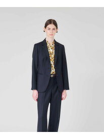 【Nikkei magazine掲載】ウールフラノ ジャケット Paul Stuart ポール・スチュアート ジャケット・アウター テーラードジャケット・ブレザー ネイビー【送料無料】[Rakuten Fashion]