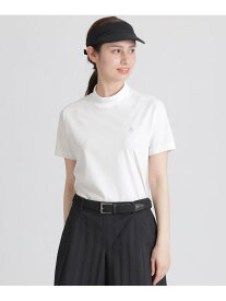 【GOLF】半袖モックネックTシャツ Paul Stuart ポール・スチュアート トップス カットソー・Tシャツ ホワイト ブラック ネイビー パープル【送料無料】[Rakuten Fashion]