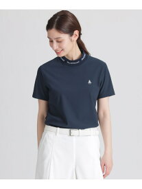【GOLF】半袖モックネックTシャツ Paul Stuart ポール・スチュアート トップス カットソー・Tシャツ ホワイト ブラック ネイビー パープル【送料無料】[Rakuten Fashion]