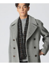 【COLLECTION LINE】ウールシルクストール Paul Stuart ポール・スチュアート ファッション雑貨 マフラー・ストール・ネックウォーマー ブルー ブラック【送料無料】[Rakuten Fashion]