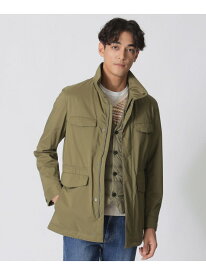 【はっ水/透湿性/防風】M-65 3wayブルゾン Paul Stuart ポール・スチュアート ジャケット・アウター ブルゾン・ジャンパー ブラック イエロー【送料無料】[Rakuten Fashion]