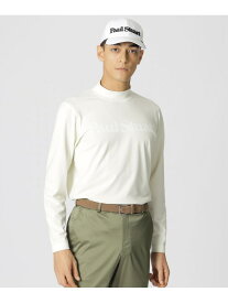 【SALE／45%OFF】【GOLF】ハイネック/モックネック長袖シャツ Paul Stuart ポール・スチュアート トップス カットソー・Tシャツ パープル ブラック ホワイト カーキグリーン【RBA_E】【送料無料】[Rakuten Fashion]