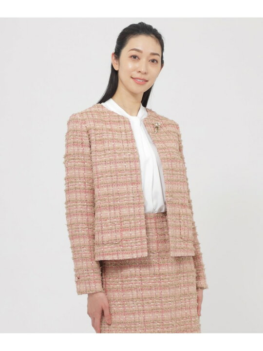 楽天市場】【SALE／38%OFF】ファンシーカラーツイード ジャケット Paul  