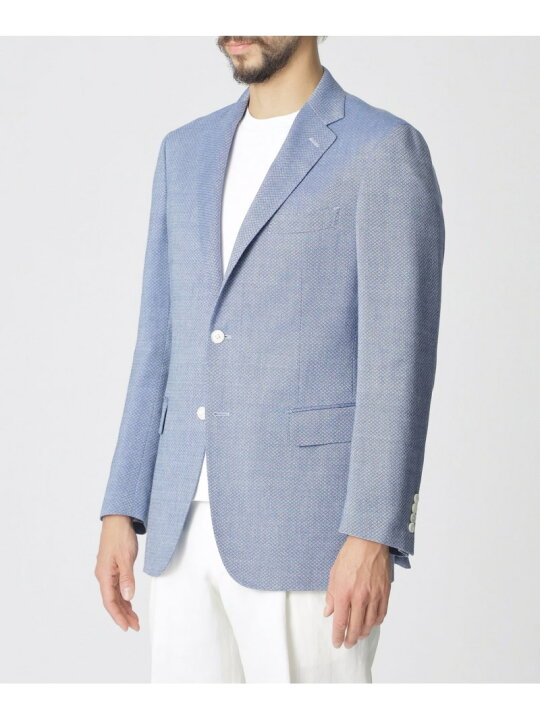 楽天市場】【SALE／38%OFF】ミックスウールパケ柄ドビーカラー 