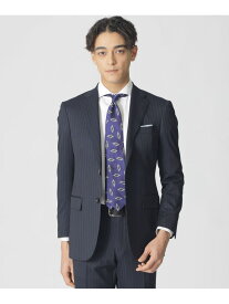 【SALE／20%OFF】【EASTGATEMODEL】Super150'sストライプ柄スーツ Paul Stuart ポール・スチュアート スーツ・フォーマル セットアップスーツ ネイビー【RBA_E】【送料無料】[Rakuten Fashion]