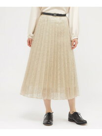 【SALE／20%OFF】【ウォッシャブル】オーガンジーフロッキー スカート Paul Stuart ポール・スチュアート スカート その他のスカート ブラック ベージュ【RBA_E】【送料無料】[Rakuten Fashion]