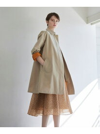 【ウォッシャブル】転写はっ水ソロタフタ コート Paul Stuart ポール・スチュアート ジャケット・アウター ステンカラーコート ベージュ ネイビー【送料無料】[Rakuten Fashion]