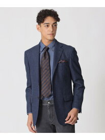 三者混ホップサックブジャケット Paul Stuart ポール・スチュアート ジャケット・アウター テーラードジャケット・ブレザー ネイビー グレー パープル【送料無料】[Rakuten Fashion]