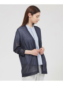 【WEB・一部店舗限定】エアリーファインニット カーディガン Paul Stuart ポール・スチュアート トップス ニット ブルー イエロー グレー ネイビー【送料無料】[Rakuten Fashion]