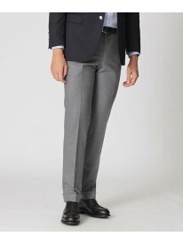 ストレッチサキソニートラウザーズ Paul Stuart ポール・スチュアート パンツ スラックス・ドレスパンツ グレー ブルー【送料無料】[Rakuten Fashion]