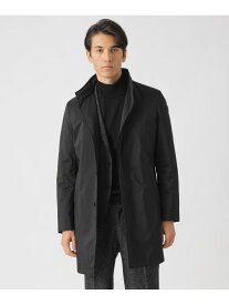 【Nikkei magazine掲載】【はっ水/透湿性/防風】【HOUSTON】スタンドカラーコート Paul Stuart ポール・スチュアート ジャケット・アウター レインコート ネイビー ブラック【送料無料】[Rakuten Fashion]