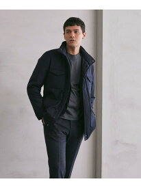 【SALE／25%OFF】ウール パディングM-65アウターブルゾン Paul Stuart ポール・スチュアート ジャケット・アウター ブルゾン・ジャンパー ネイビー【RBA_E】【送料無料】[Rakuten Fashion]