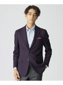 【SALE／38%OFF】パケ柄ジャージージャケット Paul Stuart ポール・スチュアート ジャケット・アウター その他のジャケット・アウター ネイビー パープル【RBA_E】【送料無料】[Rakuten Fashion]