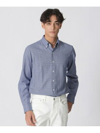 ブラッシュド千鳥シャツ Paul Stuart ポール・スチュアート トップス シャツ・ブラウス ブルー イエロー レッド パープル【送料無料】[Rakuten Fashion]