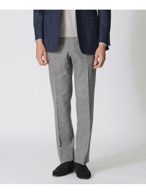 シルクブレンドホームスパントラウザーズ Paul Stuart ポール・スチュアート パンツ スラックス・ドレスパンツ ブラウン グレー【送料無料】[Rakuten Fashion]