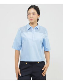 【SALE／36%OFF】【ウォッシャブル】ソフトオーガンジー ブラウス Paul Stuart ポール・スチュアート トップス シャツ・ブラウス ブルー ワインレッド【RBA_E】【送料無料】[Rakuten Fashion]
