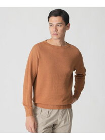 【SALE／80%OFF】【数量限定】「COLLECTION LINE」ガンジークルーネックニット Paul Stuart ポール・スチュアート トップス ニット グリーン ブラック オレンジ【RBA_E】【送料無料】[Rakuten Fashion]