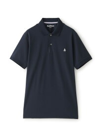 【吸水速乾/UVカット】襟裏ロゴジャカードカラーポロシャツ(GOLF) Paul Stuart ポール・スチュアート トップス ポロシャツ ホワイト ブルー ブラック パープル ネイビー レッド グリーン【送料無料】[Rakuten Fashion]