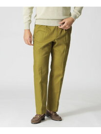【SALE／33%OFF】綿麻プリペラクロス カジュアルパンツ Paul Stuart ポール・スチュアート パンツ スラックス・ドレスパンツ イエロー ホワイト【RBA_E】【送料無料】[Rakuten Fashion]