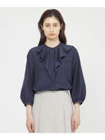 【SALE／27%OFF】【WEB・一部店舗限定/ウォッシャブル】ライトランブラー ブラウス Paul Stuart ポール・スチュアート トップス シャツ・ブラウス ベージュ ネイビー イエロー【RBA_E】【送料無料】[Rakuten Fashion]