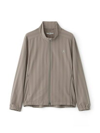 【GOLF】シャドウストライプ フルジップブルゾン Paul Stuart ポール・スチュアート ジャケット・アウター ブルゾン・ジャンパー ブラック ベージュ【送料無料】[Rakuten Fashion]