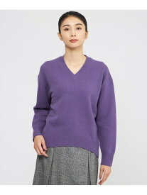 【SALE／25%OFF】【eclat掲載】スーパージーロン プルオーバー(Vネック) Paul Stuart ポール・スチュアート トップス ニット ベージュ レッド【RBA_E】【送料無料】[Rakuten Fashion]