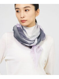 ブロックラメストール Paul Stuart ポール・スチュアート ファッション雑貨 マフラー・ストール・ネックウォーマー ブラウン パープル【送料無料】[Rakuten Fashion]