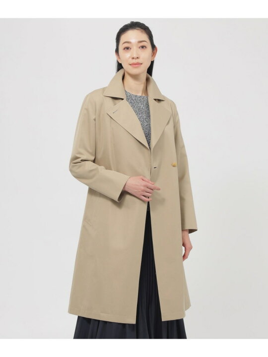 楽天市場】【SALE／53%OFF】シルクコットンギャバジン コート【はっ水