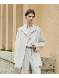 【Nikkei magazine/eclat掲載】ウールリバー コート Paul Stuart ポール・スチュアート ジャケット・アウター その他のジャケット・アウター ネイビー ホワイト パープル【送料無料】[Rakuten Fashion]