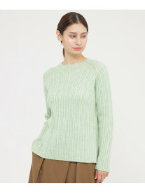 リブホールガーメント プルオーバー Paul Stuart ポール・スチュアート トップス ニット ホワイト グリーン オレンジ【送料無料】[Rakuten Fashion]