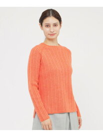 【SALE／29%OFF】リブホールガーメント プルオーバー Paul Stuart ポール・スチュアート トップス ニット ホワイト グリーン オレンジ【RBA_E】【送料無料】[Rakuten Fashion]