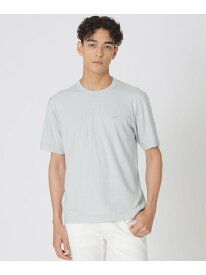 ラフィ天竺 カジュアルTシャツ Paul Stuart ポール・スチュアート トップス カットソー・Tシャツ ブルー ネイビー グレー【送料無料】[Rakuten Fashion]