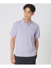 【SALE／59%OFF】【WEB・一部店舗限定/UVカット/吸水速乾】クアトロセブンカノコ バイカラーリブポロシャツ Paul Stuart ポール・スチュアート トップス ポロシャツ パープル ブルー ホワイト ブラック【RBA_E】【送料無料】[Rakuten Fashion]