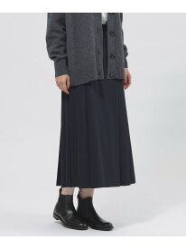 【SALE／30%OFF】【Precious掲載】2WAYストレッチツイル スカート Paul Stuart ポール・スチュアート スカート その他のスカート ネイビー ベージュ【RBA_E】【送料無料】[Rakuten Fashion]