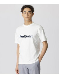 【WEB・一部店舗限定】Paul Stuart フロッキーロゴTシャツ Paul Stuart ポール・スチュアート トップス カットソー・Tシャツ グレー グリーン ホワイト【送料無料】[Rakuten Fashion]