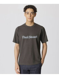 【WEB・一部店舗限定】Paul Stuart フロッキーロゴTシャツ Paul Stuart ポール・スチュアート トップス カットソー・Tシャツ グレー グリーン ホワイト【送料無料】[Rakuten Fashion]