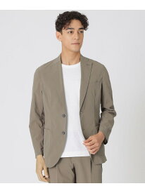 【吸水速乾/ウォッシャブル】マイクロドットエアジャケット Paul Stuart ポール・スチュアート ジャケット・アウター テーラードジャケット・ブレザー ベージュ ネイビー【送料無料】[Rakuten Fashion]