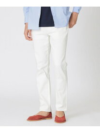 5ポケットストレッチデニムパンツ Paul Stuart ポール・スチュアート パンツ ジーンズ・デニムパンツ ブルー ホワイト グレー【送料無料】[Rakuten Fashion]