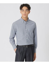 【STUART'S TRAVELER】ミニチェックプリント ストレッチシャツ Paul Stuart ポール・スチュアート トップス シャツ・ブラウス ベージュ ネイビー グレー【送料無料】[Rakuten Fashion]