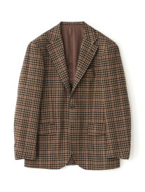 【SALE／50%OFF】【WEB・一部店舗限定】【RING JACKET】ブラウンチェックジャケット Paul Stuart ポール・スチュアート ジャケット・アウター テーラードジャケット・ブレザー ブラウン【RBA_E】【送料無料】[Rakuten Fashion]