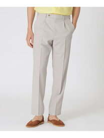 リラックステーパードカジュアルパンツ Paul Stuart ポール・スチュアート パンツ スラックス・ドレスパンツ ブルー ベージュ【送料無料】[Rakuten Fashion]