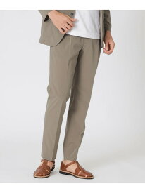 【吸水速乾/ウォッシャブル】マイクロドットエアパンツ Paul Stuart ポール・スチュアート パンツ スラックス・ドレスパンツ ネイビー ベージュ【送料無料】[Rakuten Fashion]