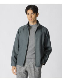 【SALE／50%OFF】【数量限定】「COLLECTION LINE」リネンウール G-4ブルゾン Paul Stuart ポール・スチュアート ジャケット・アウター ブルゾン・ジャンパー カーキグリーン【RBA_E】【送料無料】[Rakuten Fashion]